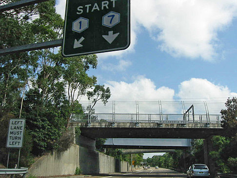 Fahrt nach Sydney Fotos