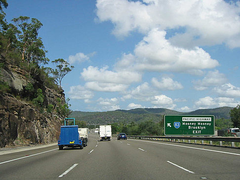 Fotos Fahrt nach Sydney