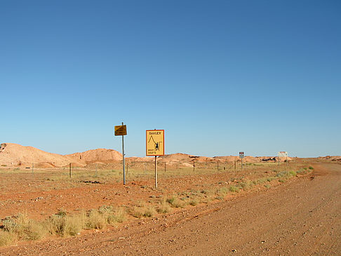Straße im Outback