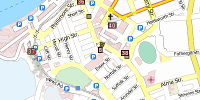 Stadtplan Fremantle